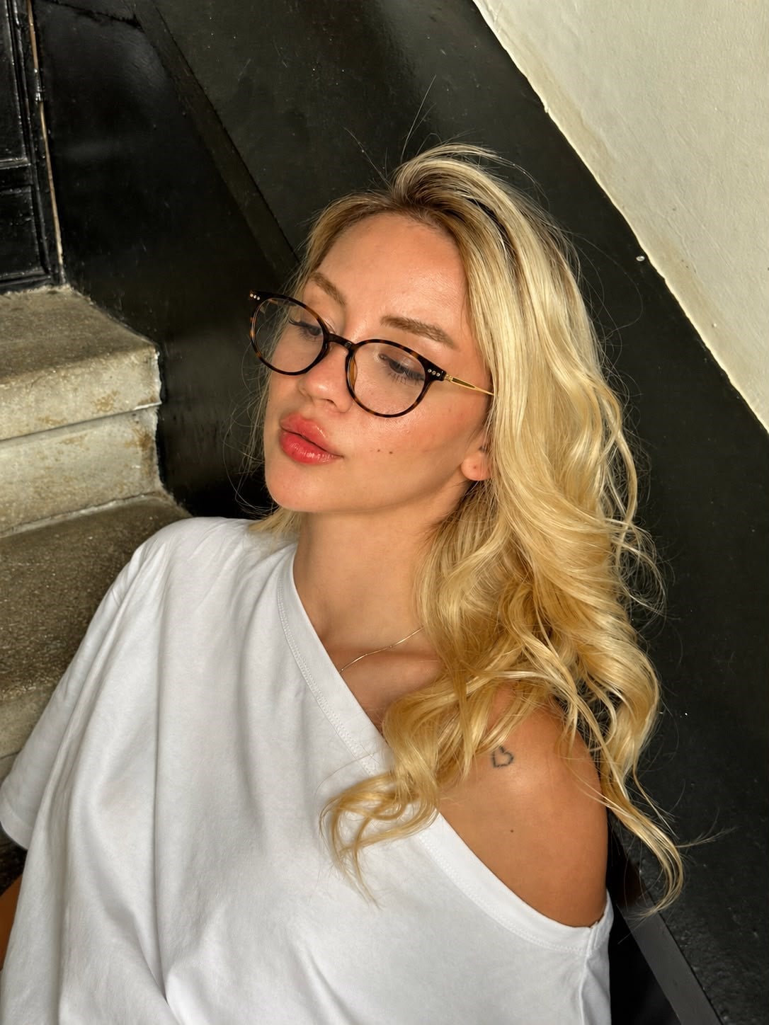 Sarie Leopar Blue Block Gözlük
