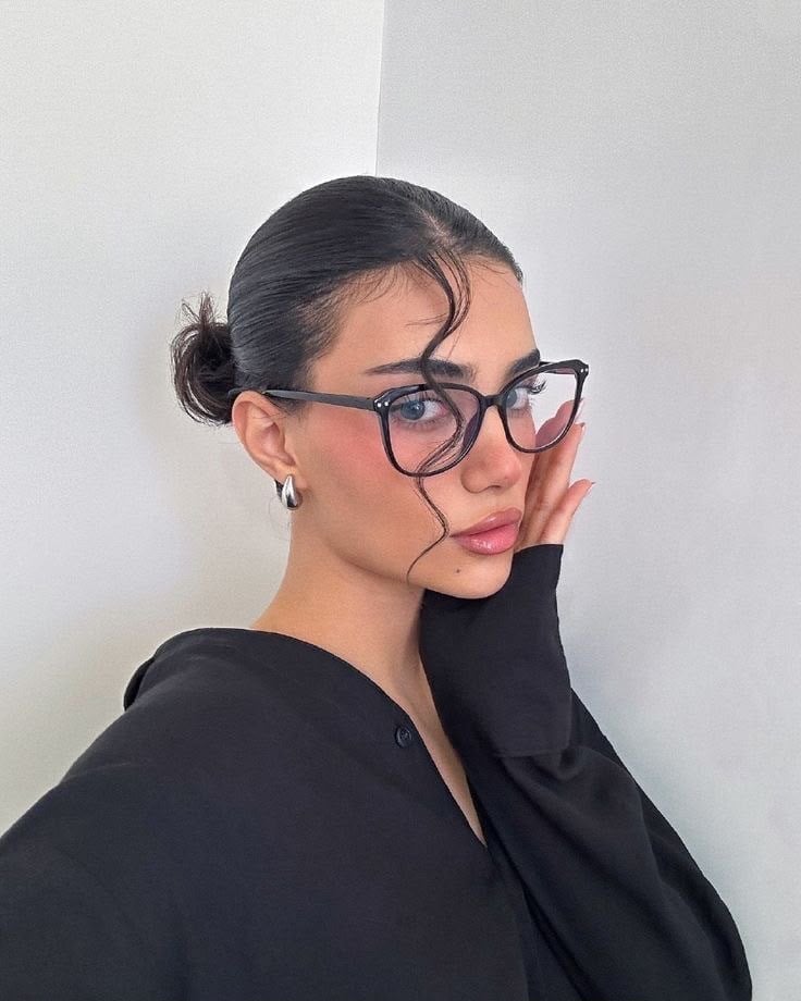 Sarie Siyah Blue Block Gözlük