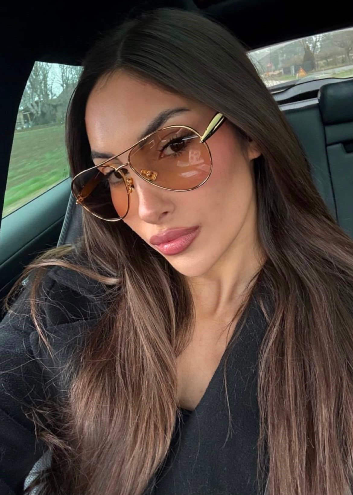 Timy Gold Nude Güneş Gözlüğü