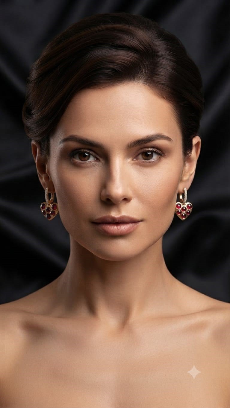 ✨Madame Bella Kalitesi|14 k altın kaplama Özel Kuyumcu İşçiliği/Suya Dayanıklı & Kararmaz/Hafif/Antialerjik/Kadın Küpe✨