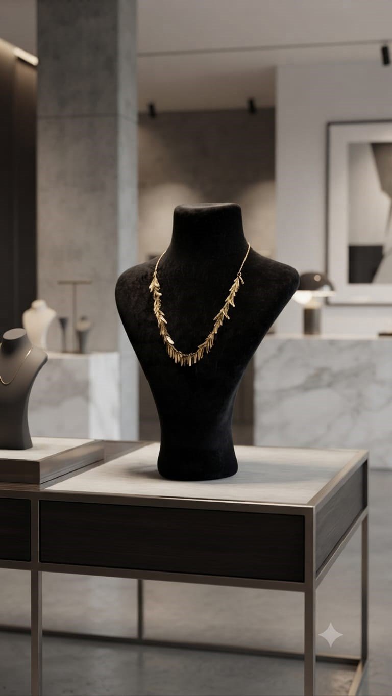 MADAME BELLA KALİTESİ İLE,MODELİ VE 1 SINIF KUYUMCU İŞÇİLİGİ İLE ZARİF ,ŞIK.VE ESTETİK MODERN  BİR ÇELİK KOLYE