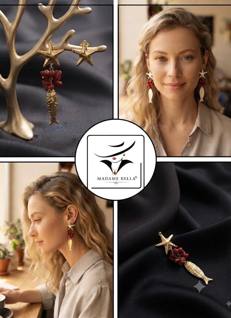MADAME BELLA KALİTESİ,MODELİ VE KUYUMCU İŞÇİLİGİ İLE  ESTETİK MODERN ,ZİRKON TAŞ İŞLEMELİ ÇELİK KOLYE