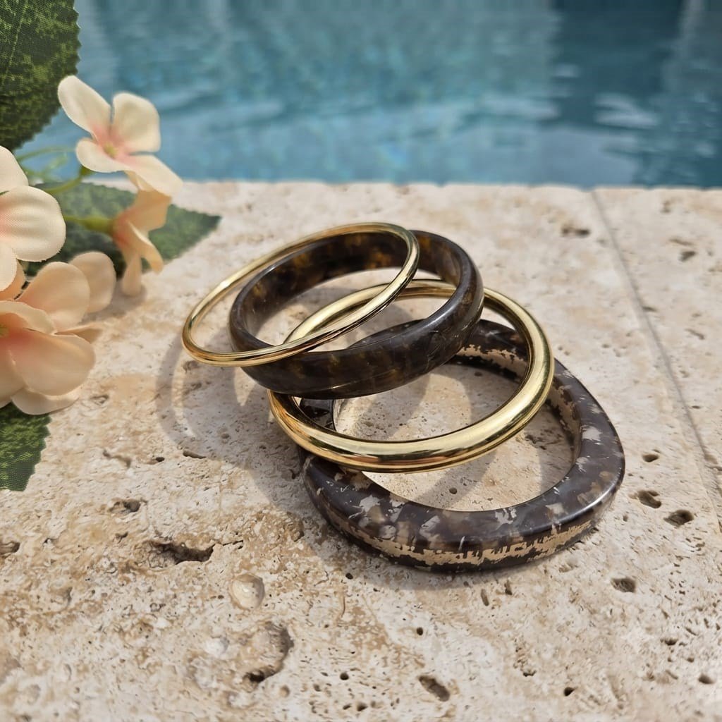 MADAME BELLA KALİTESİ,VİP TASARIM,MODELİ VE İŞÇİLİGİ İLE ZARİF ,ŞIK.VE ESTETİK BİR ÇELİK VE MİNE KARIŞIMI BİLEZİK