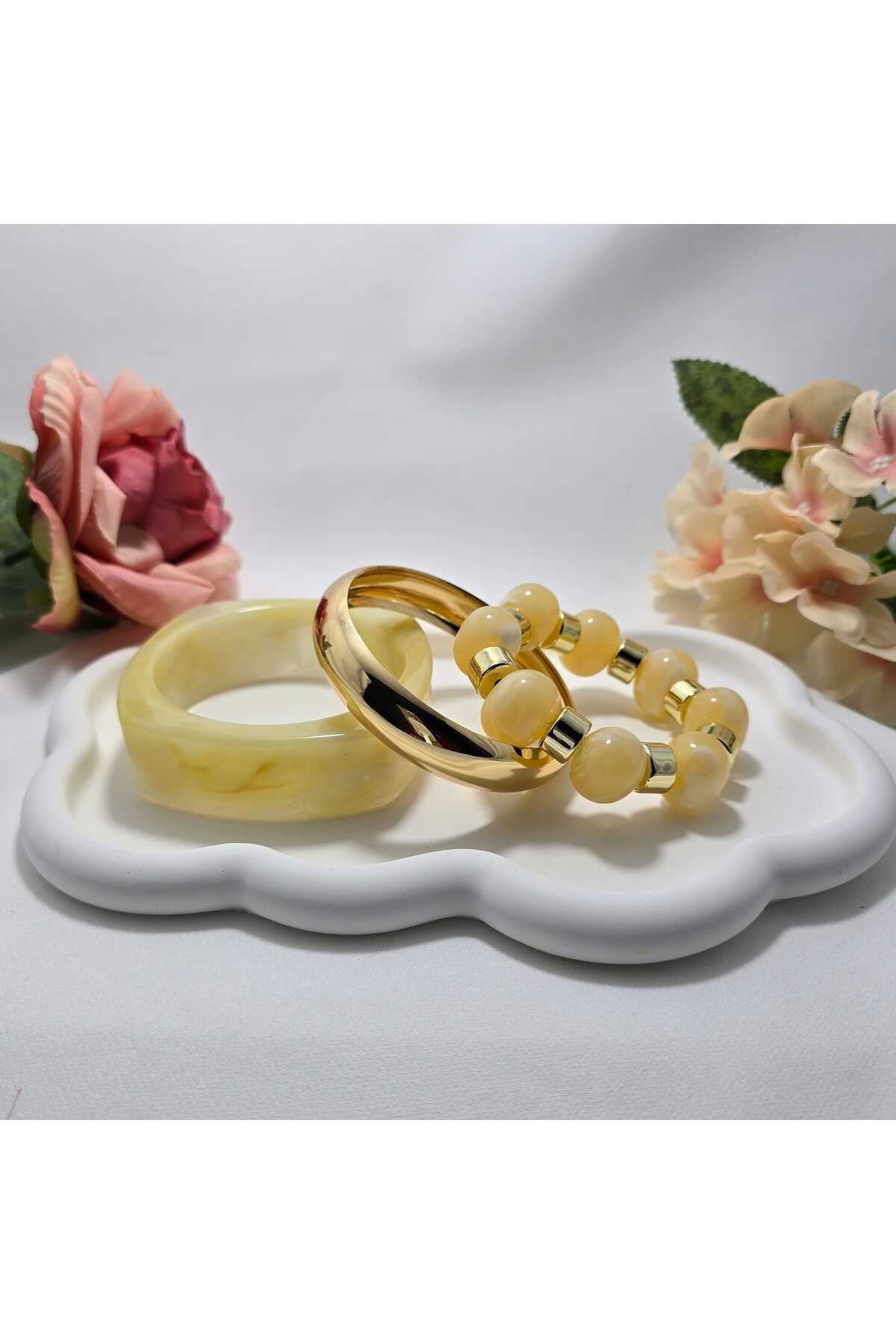 MERMER DETAYLI BİLEZİK,BONCUKLU BİLEKLİK VE GOLD BİLEZİK