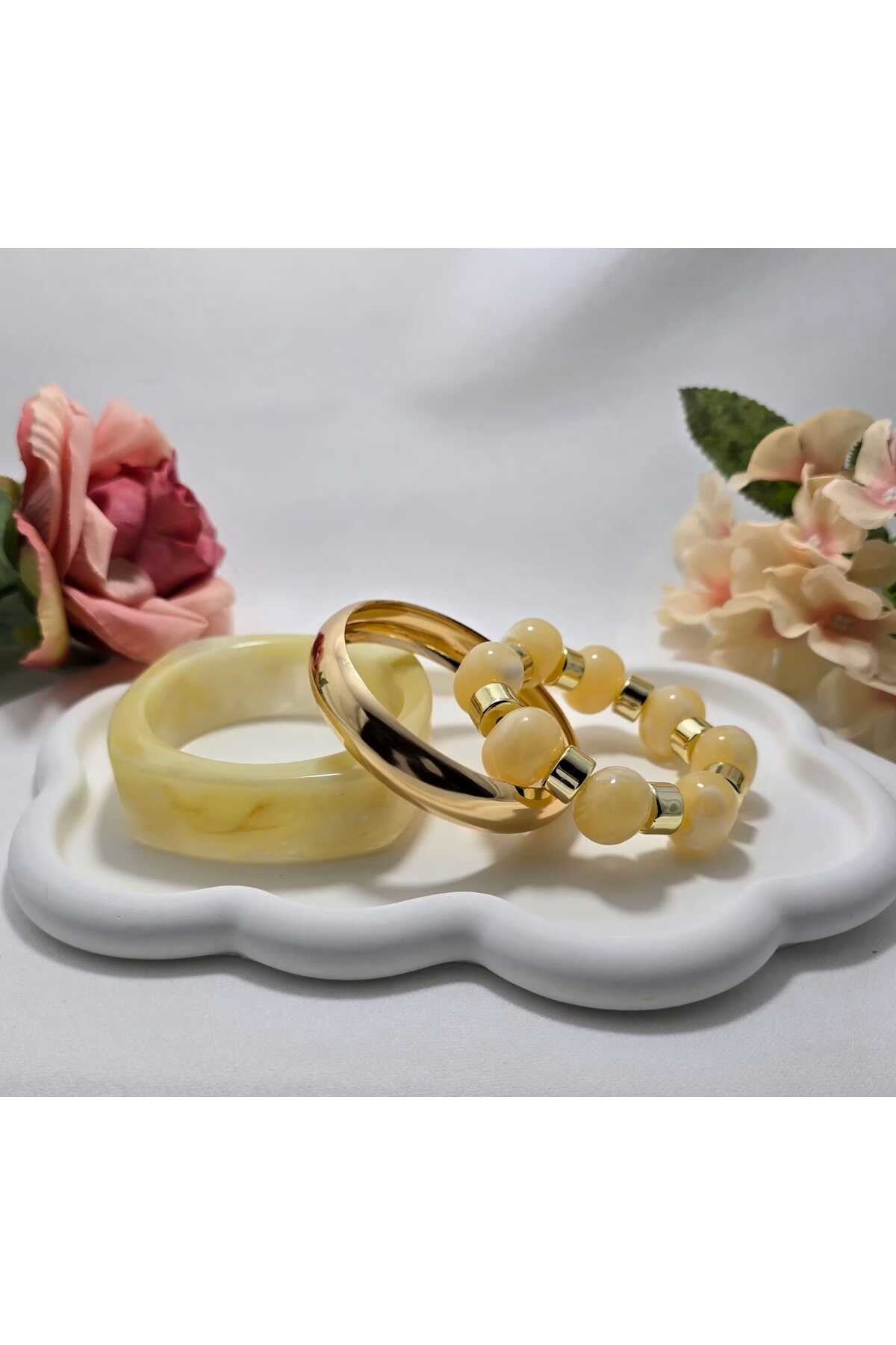 MERMER DETAYLI BİLEZİK,BONCUKLU BİLEKLİK VE GOLD BİLEZİK