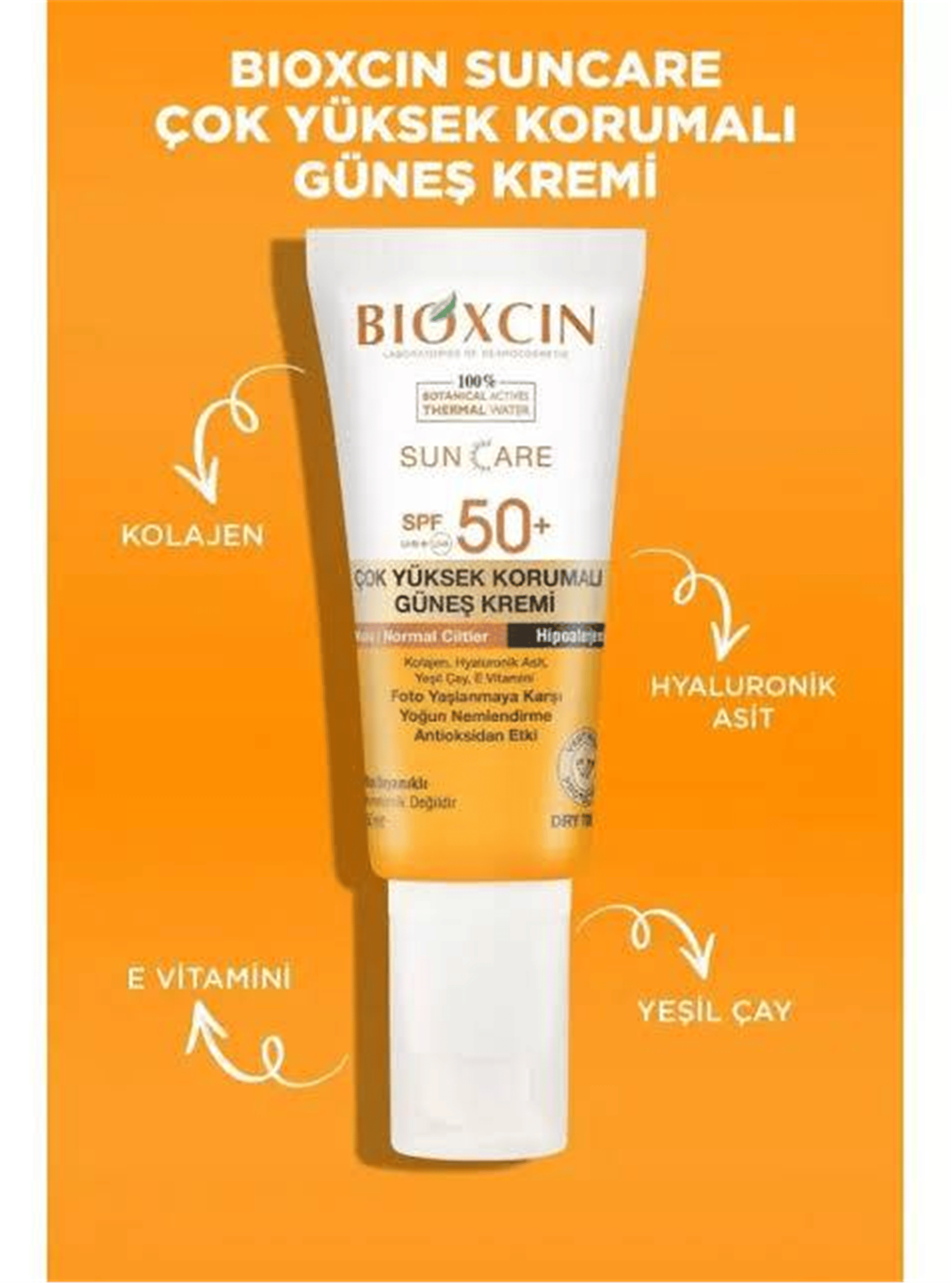 Çok Yüksek Koruma Güneş Kremi Spf 50+