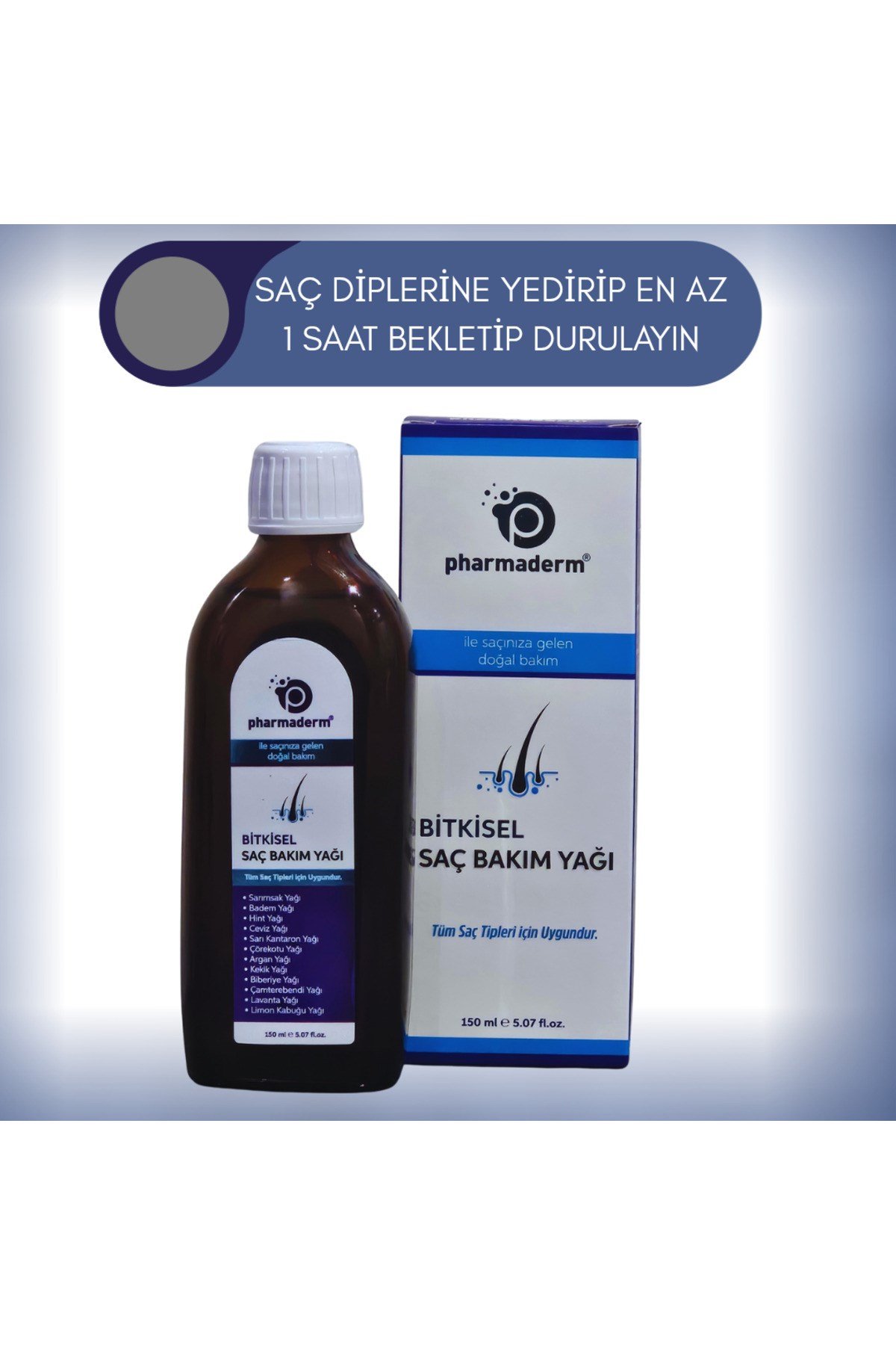 BİTKİSEL SAÇ BAKIM YAĞI 150 ML