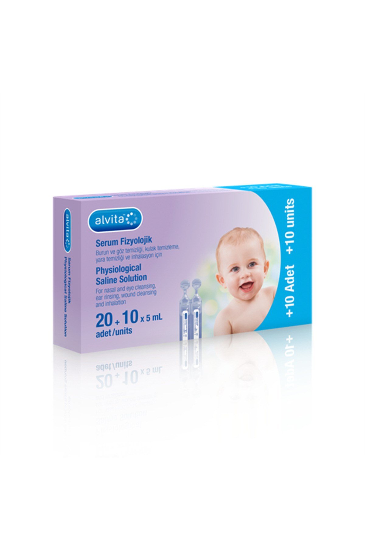 Fizyolojik Serum 20+10 Flakon