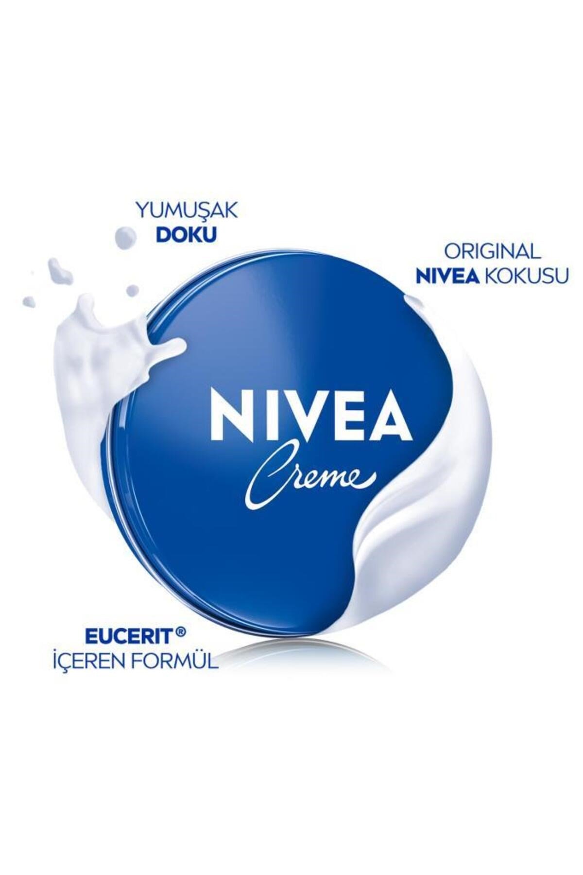 Nemlendirici Creme 30ml, Yoğun Nemlendirici, Eucerit, Yumuşak Cilt, El Yüz Vücut, X3 Adet