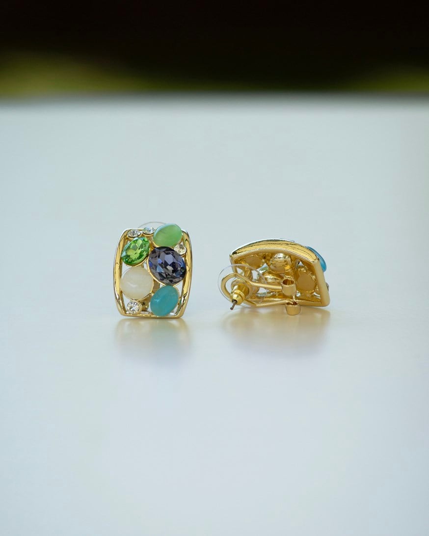Vintage - Swarovski Küpe 034