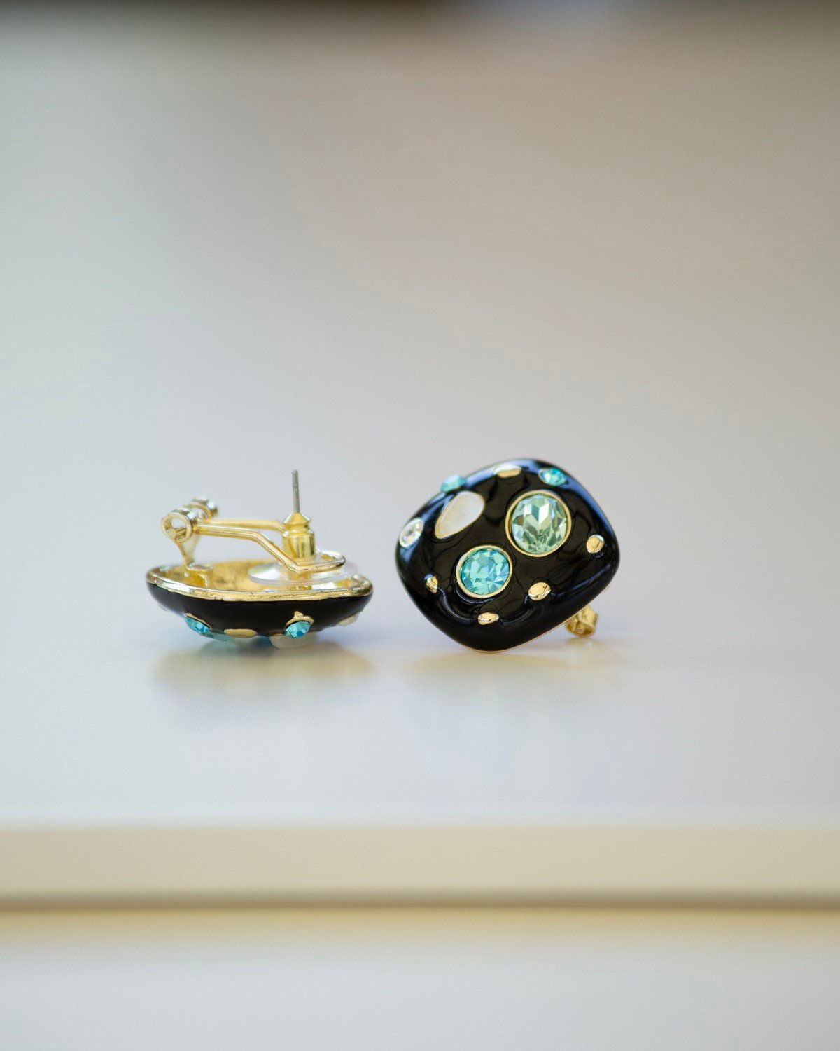Vintage - Swarovski Küpe 051