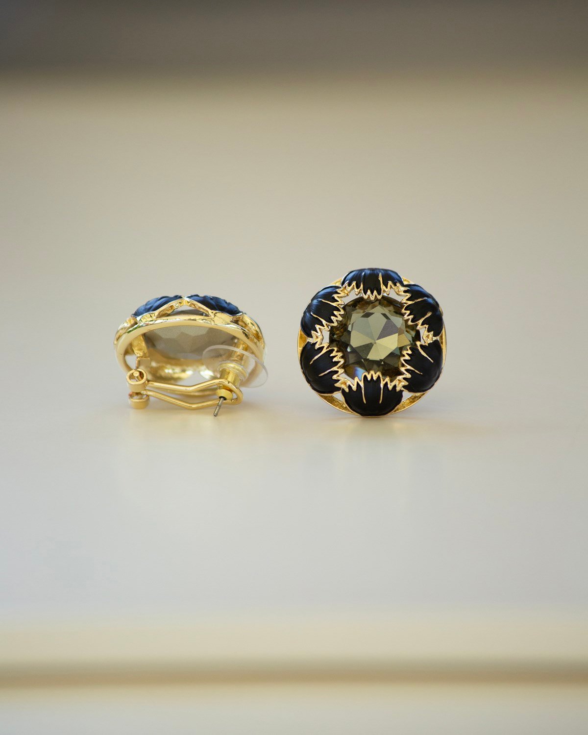 Vintage - Swarovski Küpe 052