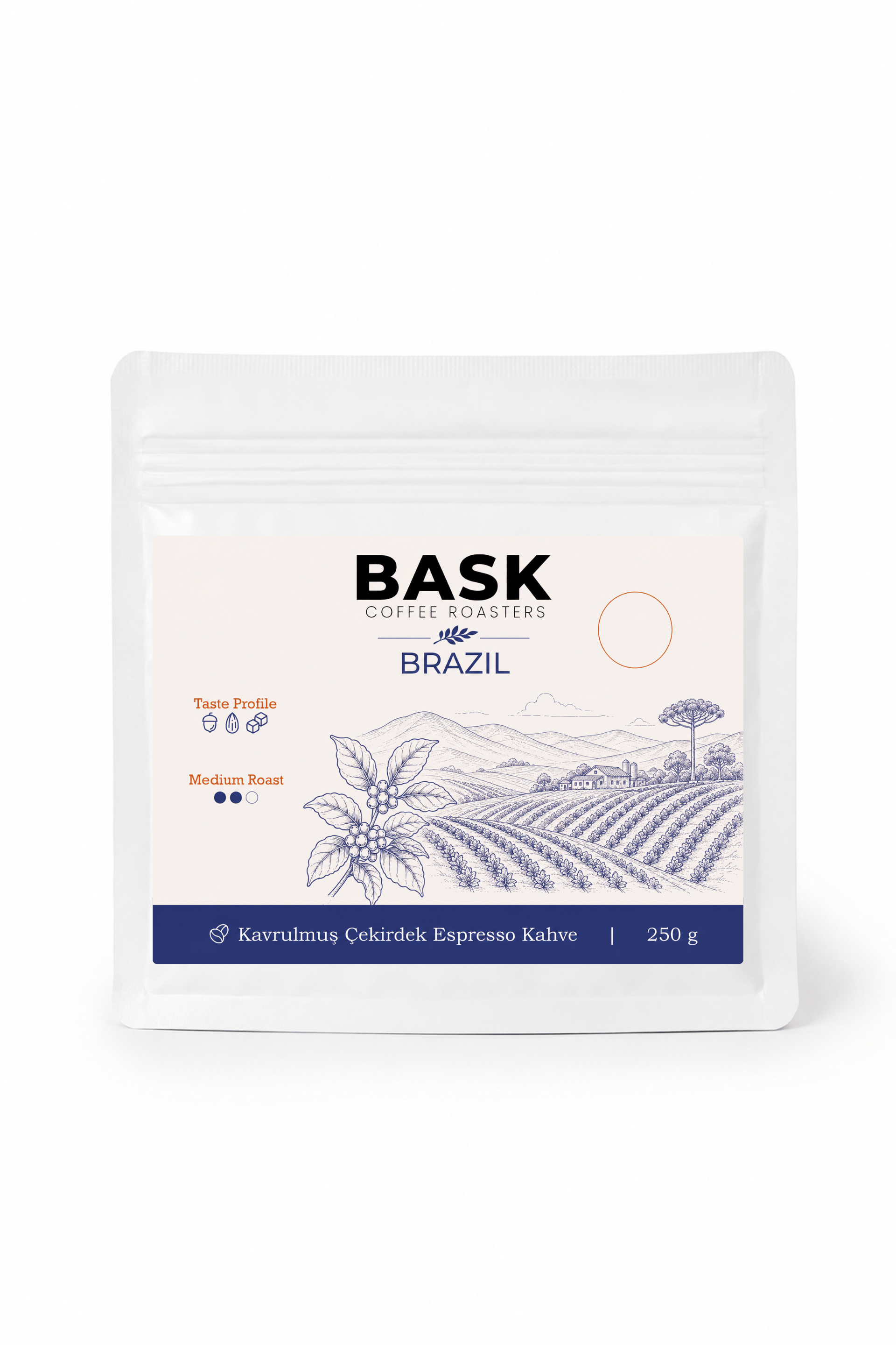 Espresso Çekirdek Kahve | Brasil 250g