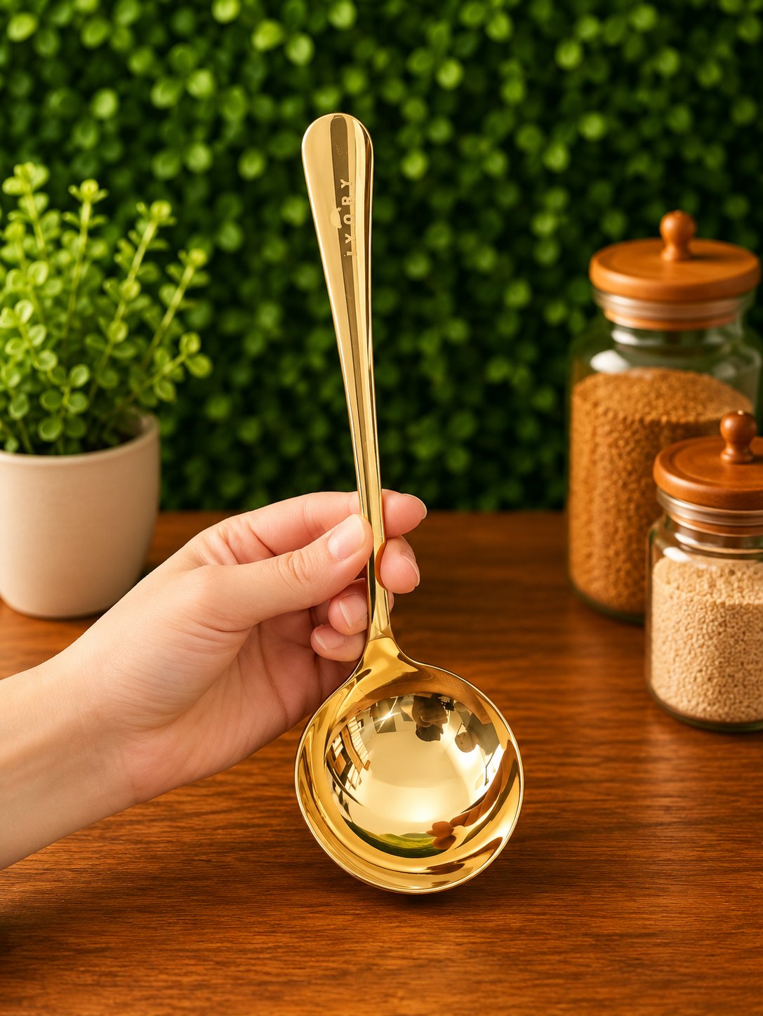  IVORY PASLANMAZ  ÇELİK SERVİS KEPÇESİ