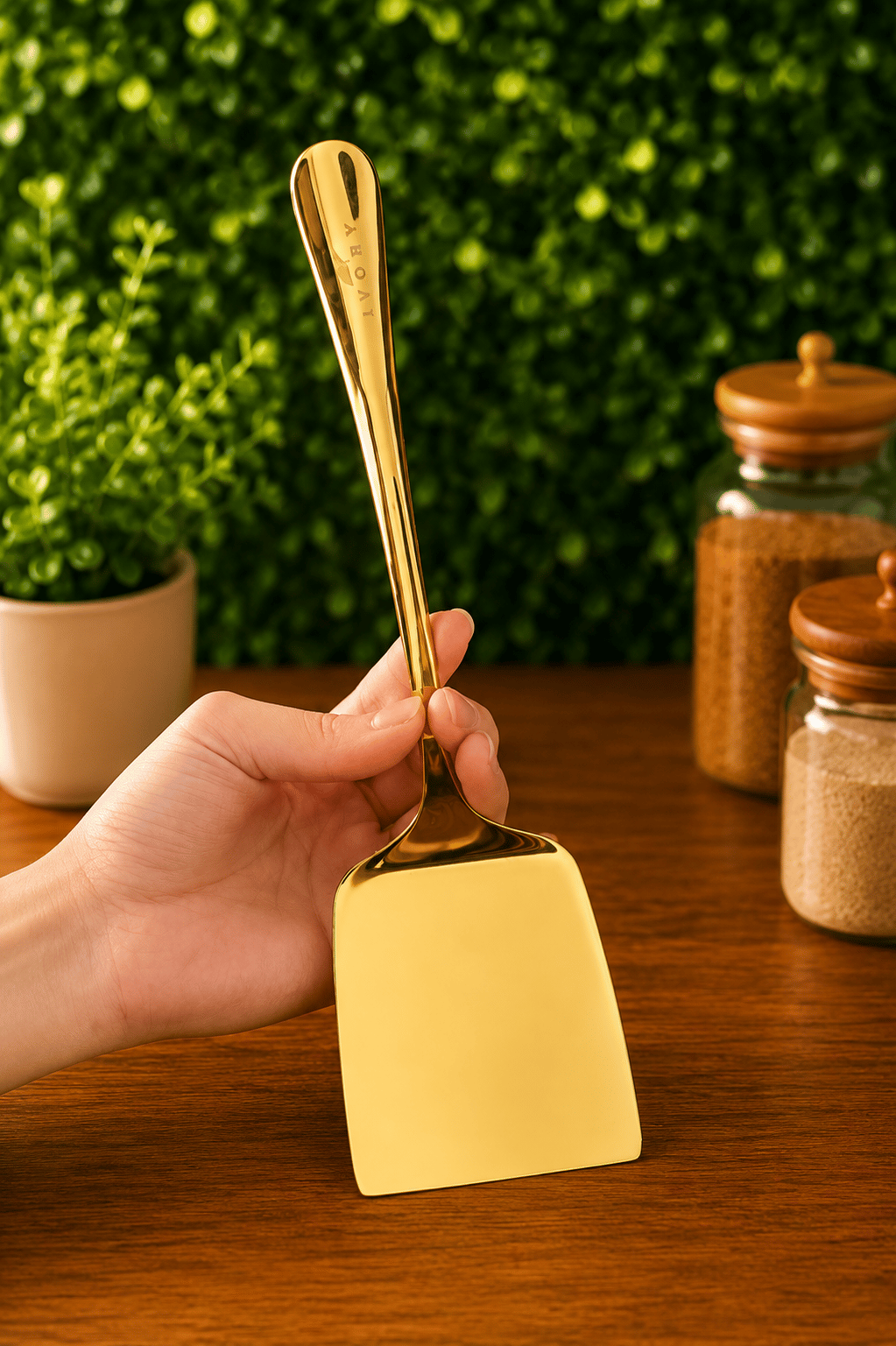  IVORY PASLANMAZ  ÇELİK SERVİS SPATULASI 