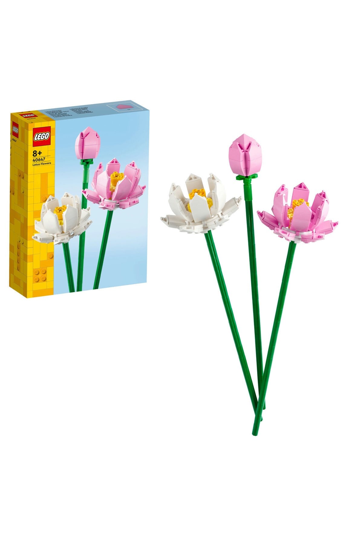 ® Botanicals Lotus Çiçekleri 40647 – 8 Yaş ve Üzeri Çocuklar için Oyuncak Yapım Seti (220 Parça)