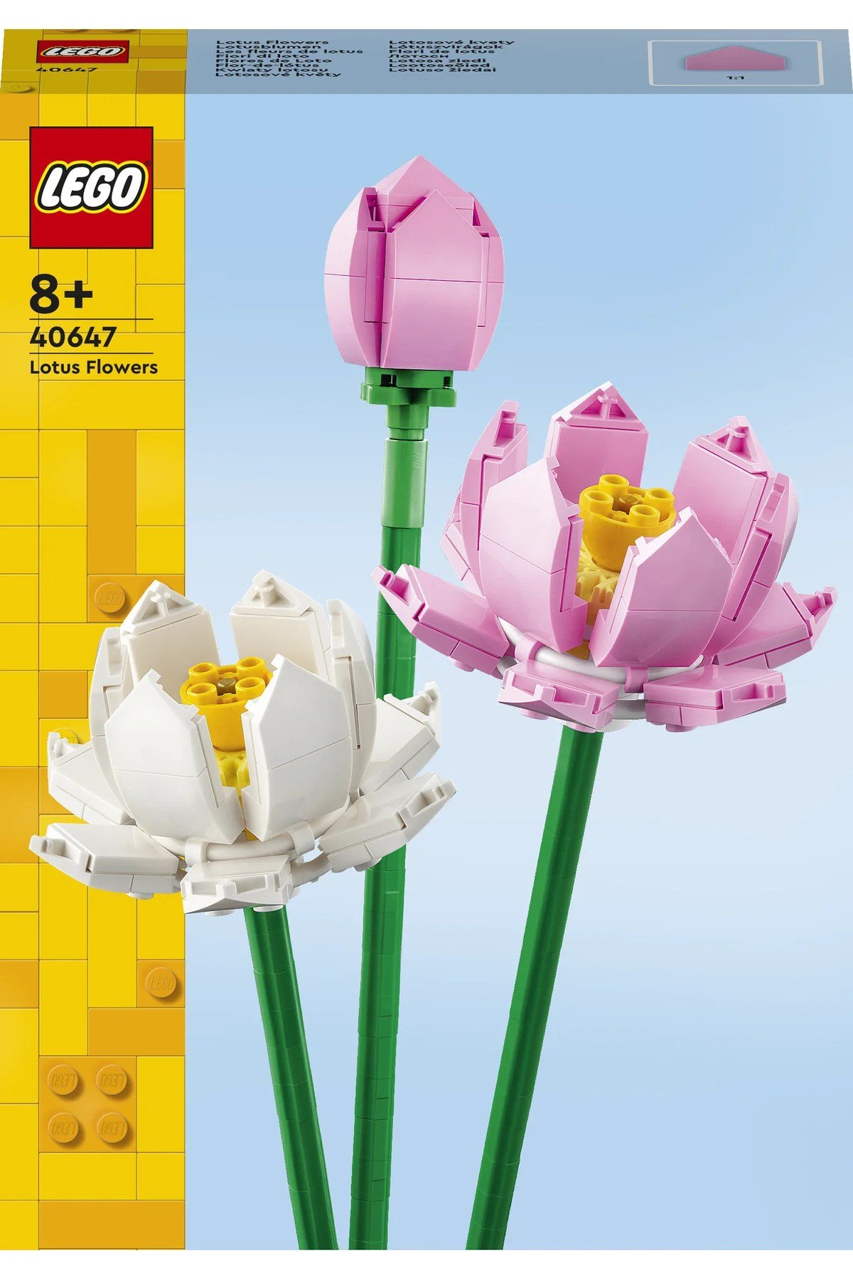 ® Botanicals Lotus Çiçekleri 40647 – 8 Yaş ve Üzeri Çocuklar için Oyuncak Yapım Seti (220 Parça)