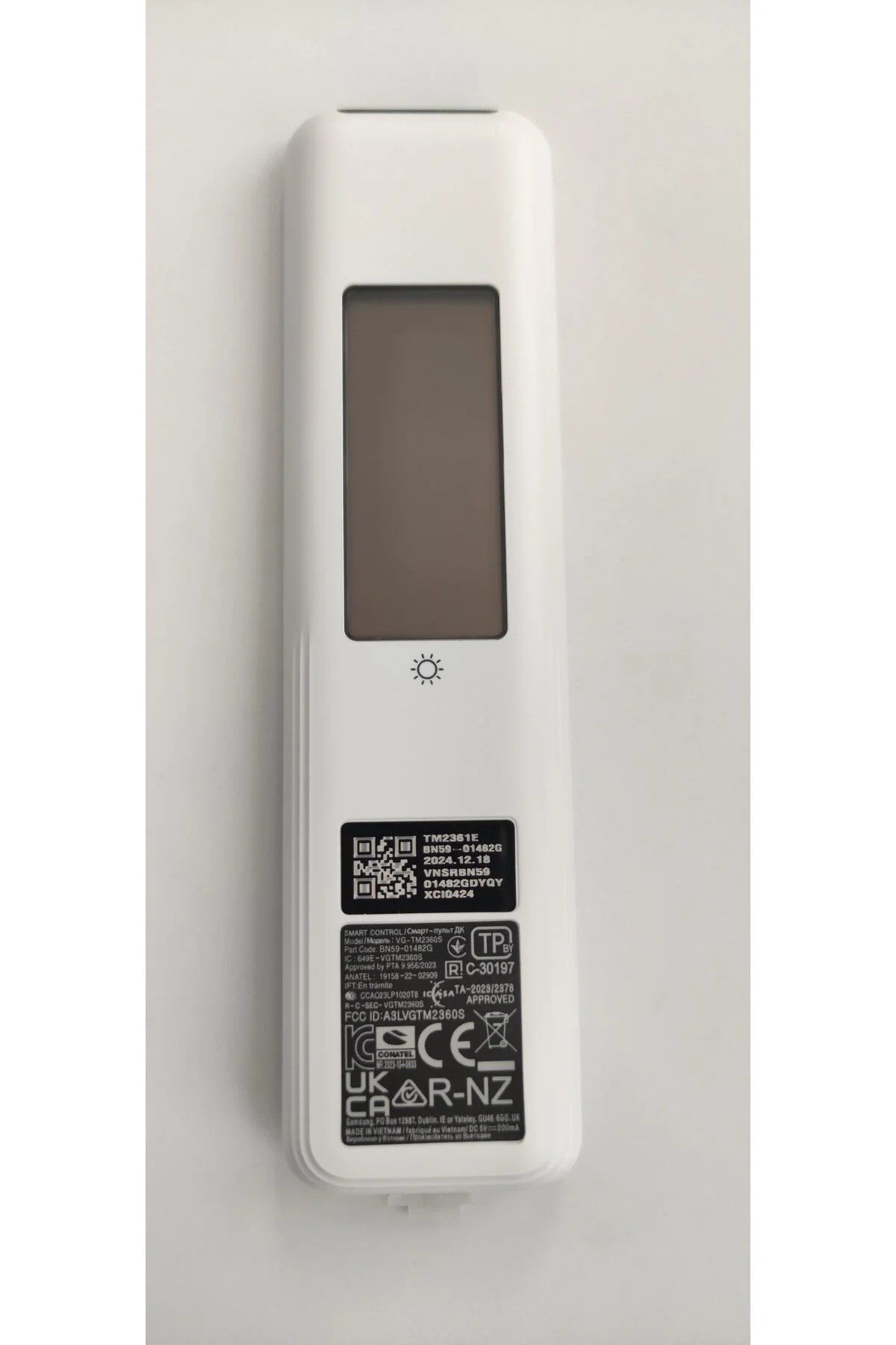 Beyaz Güneş Enerjili Kumanda BN59-01482G BN59-01432J BN59-01456N