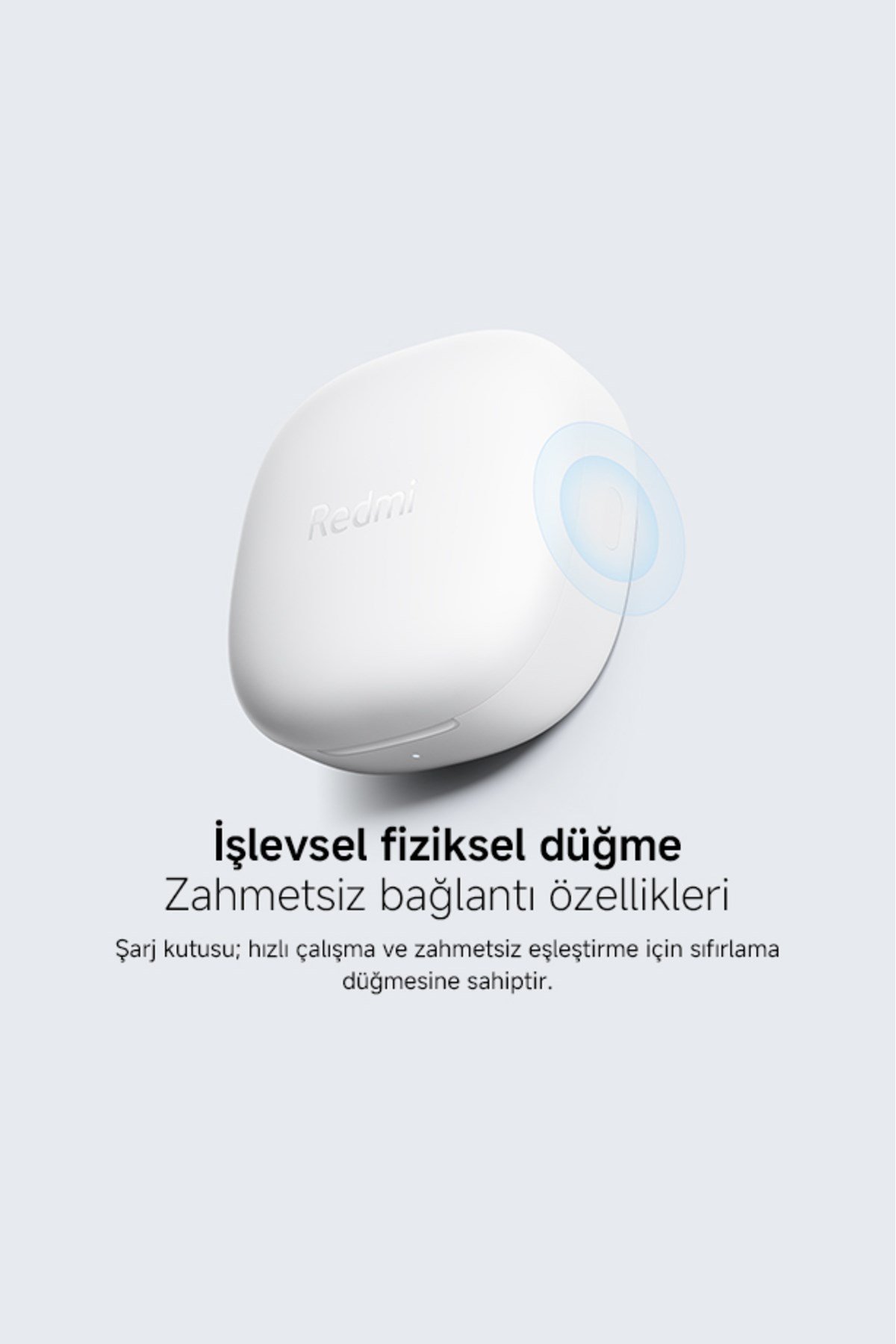 Redmi Buds 6 Play Mavi Kulakiçi Kulaklık- Gürültü Engelleme BT 5.4 TWS (Xiaomi TR Garantili)
