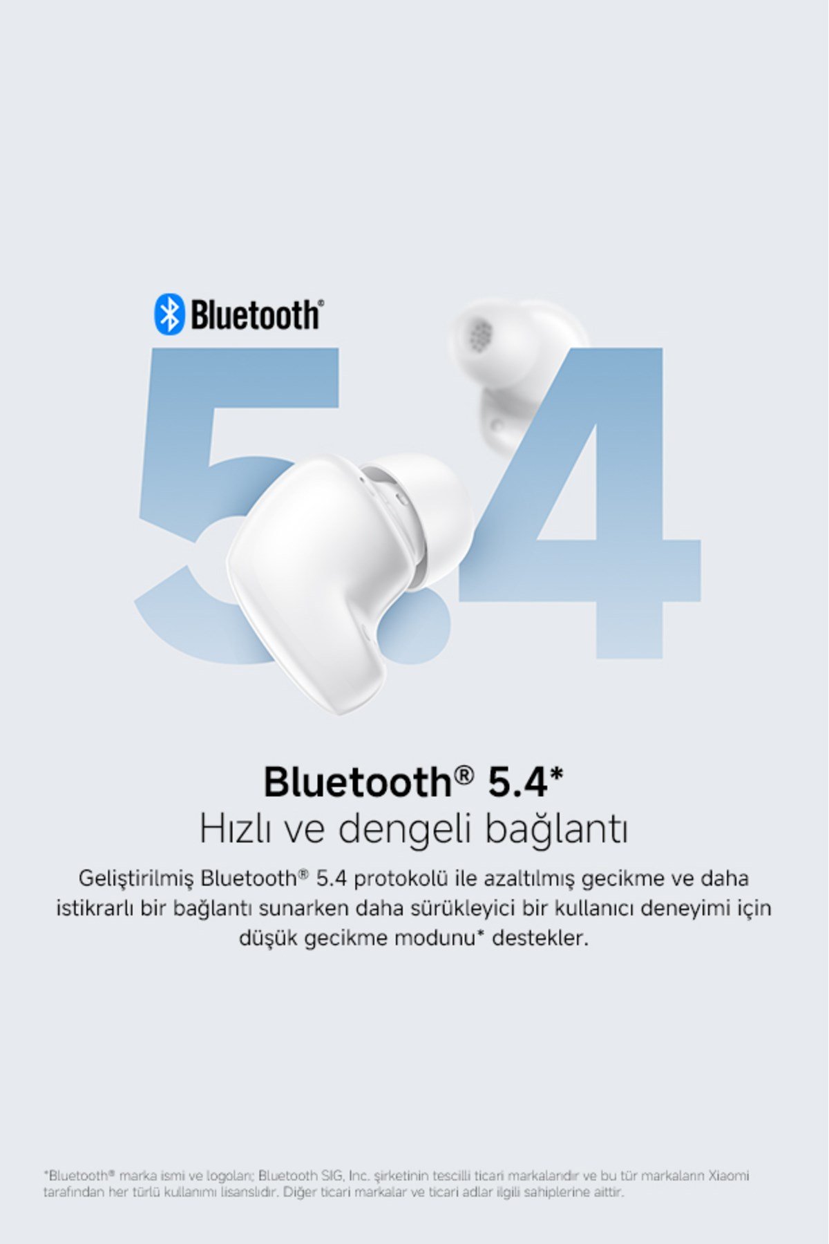 Redmi Buds 6 Play Mavi Kulakiçi Kulaklık- Gürültü Engelleme BT 5.4 TWS (Xiaomi TR Garantili)