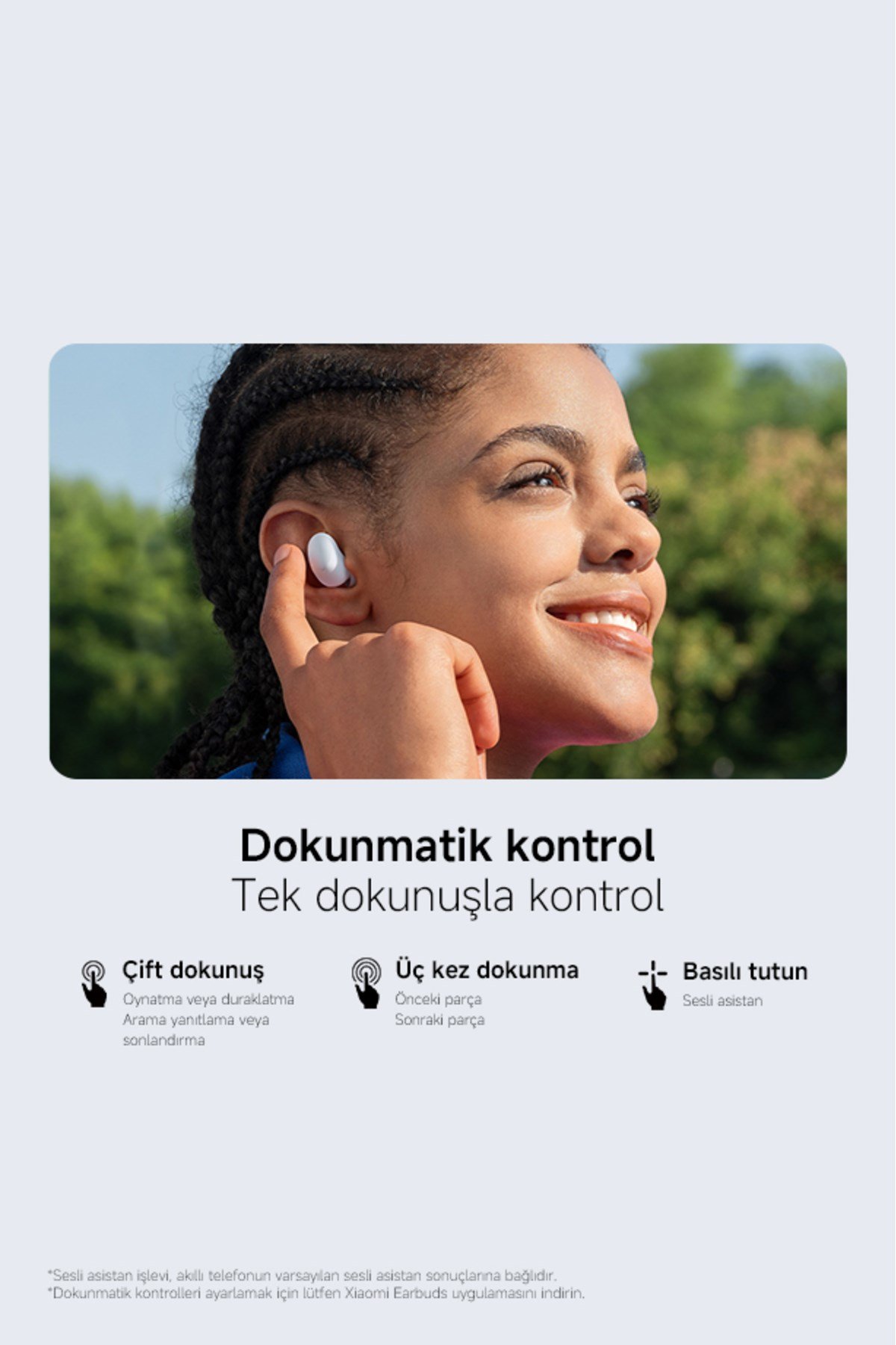 Redmi Buds 6 Play Mavi Kulakiçi Kulaklık- Gürültü Engelleme BT 5.4 TWS (Xiaomi TR Garantili)