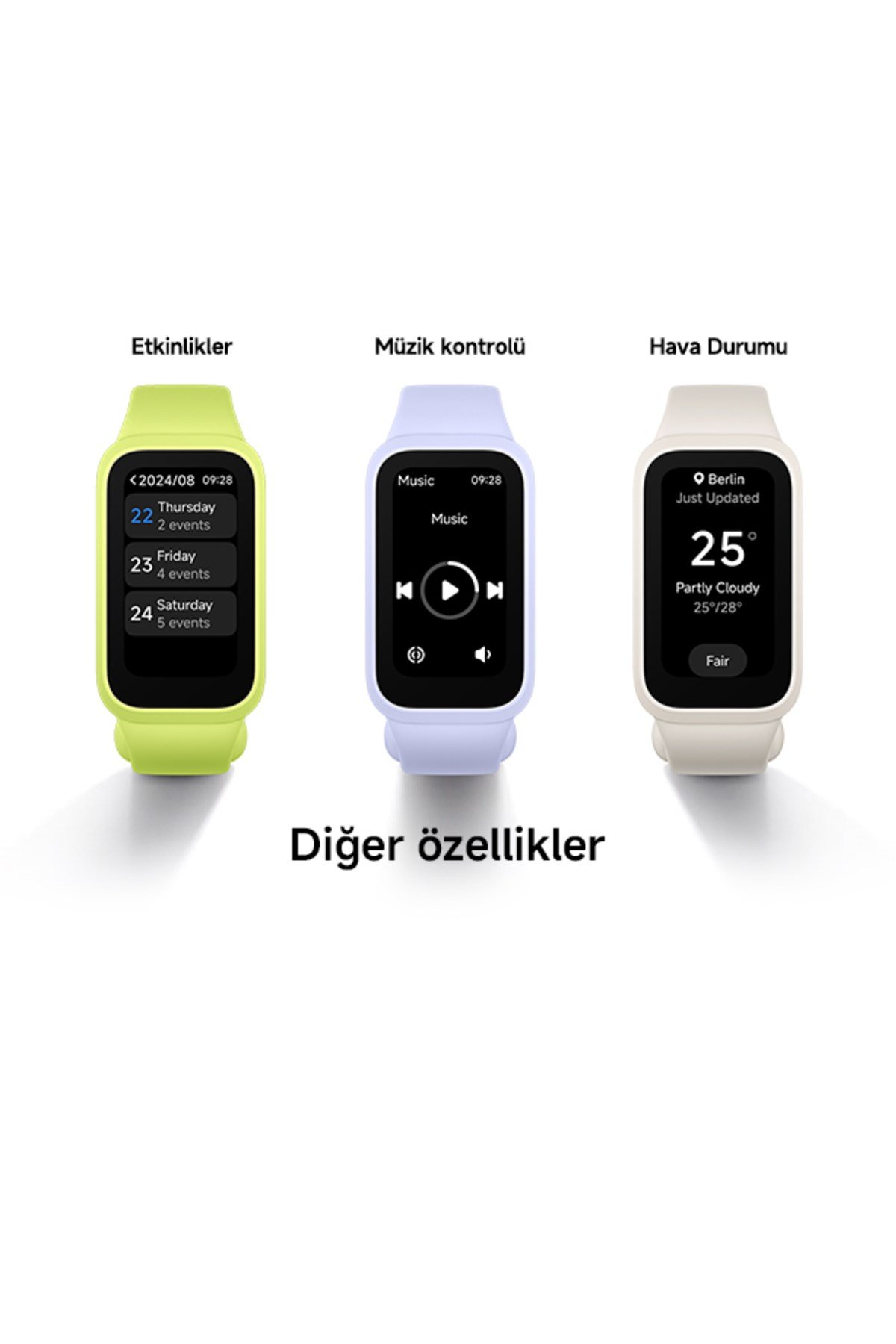 Smart Band 9 Active Bej Akıllı Bileklik (Xiaomi Türkiye Garantili)