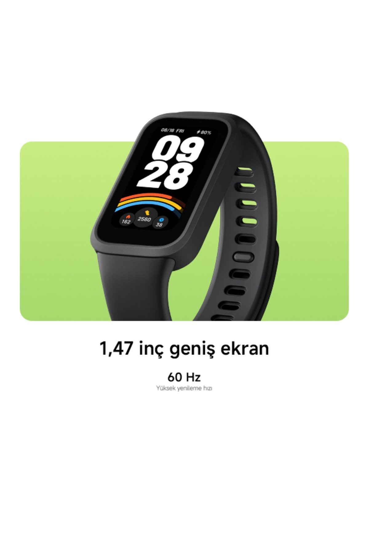 Smart Band 9 Active Bej Akıllı Bileklik (Xiaomi Türkiye Garantili)