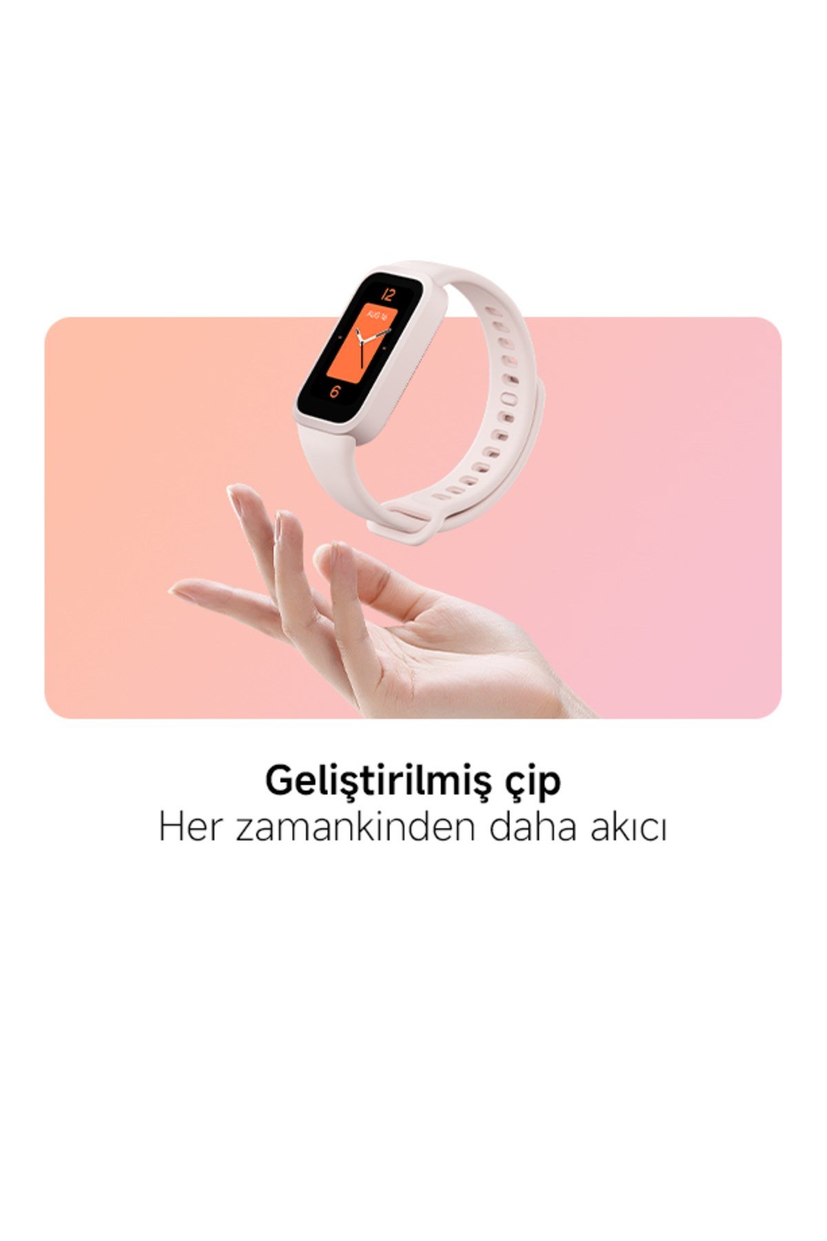 Smart Band 9 Active Bej Akıllı Bileklik (Xiaomi Türkiye Garantili)