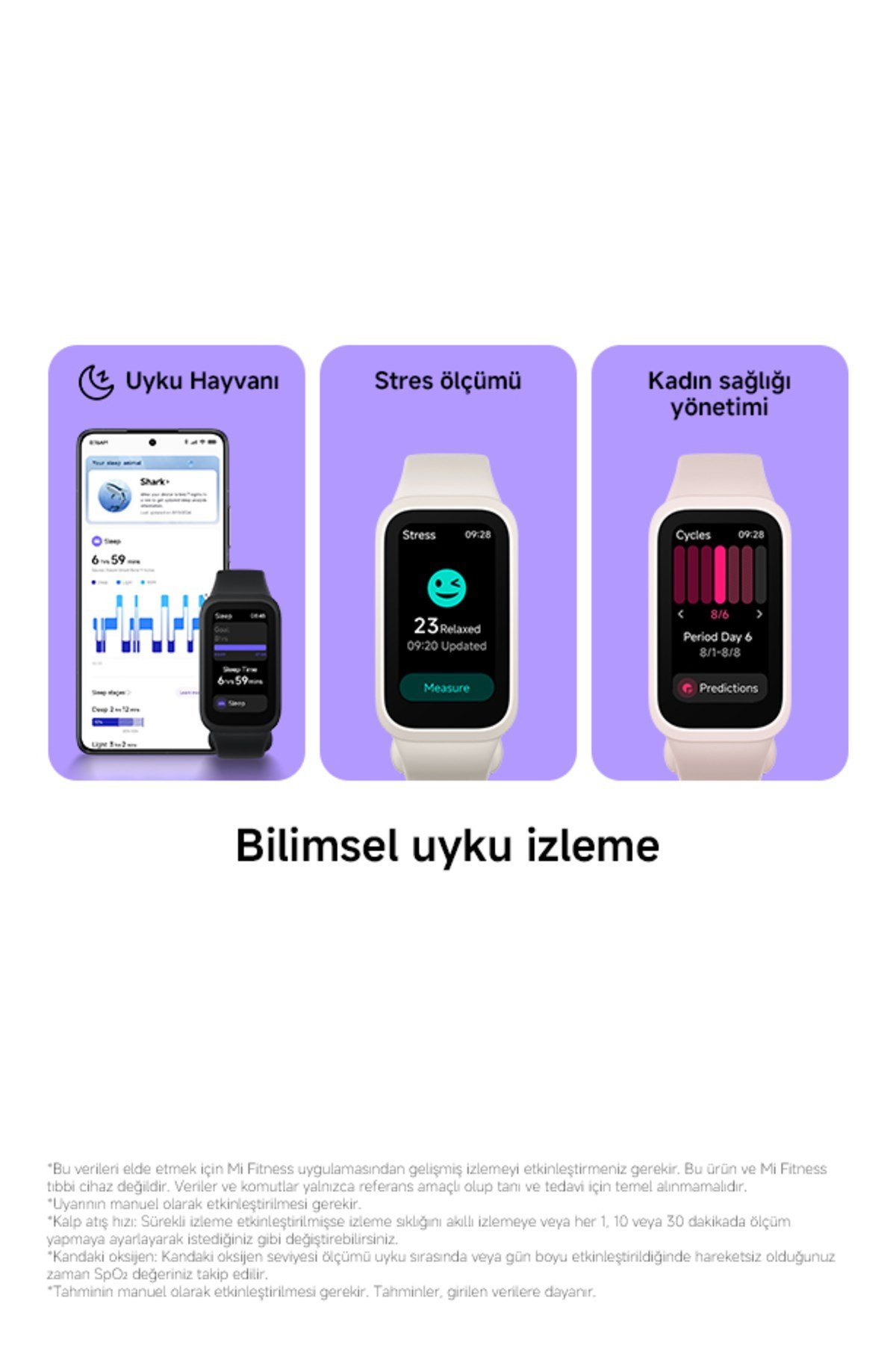 Smart Band 9 Active Bej Akıllı Bileklik (Xiaomi Türkiye Garantili)