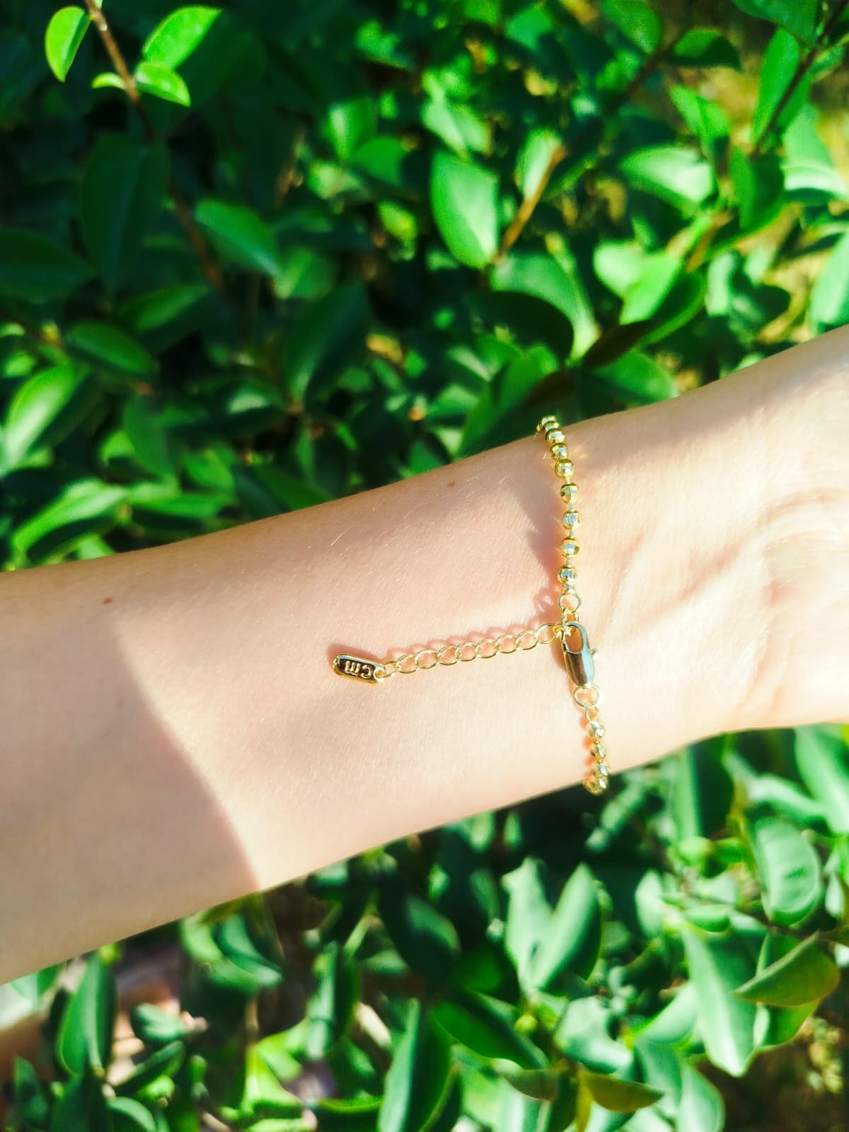 14K Kuyumcu İşçiliği Minimal Topçuklu Bileklik