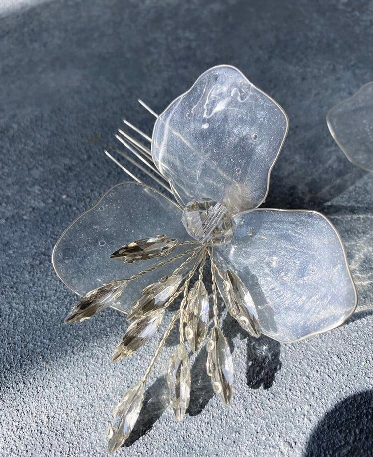 YARI SAYDAM GELİN TAÇ TOKASIGİZEM ACCESSORY