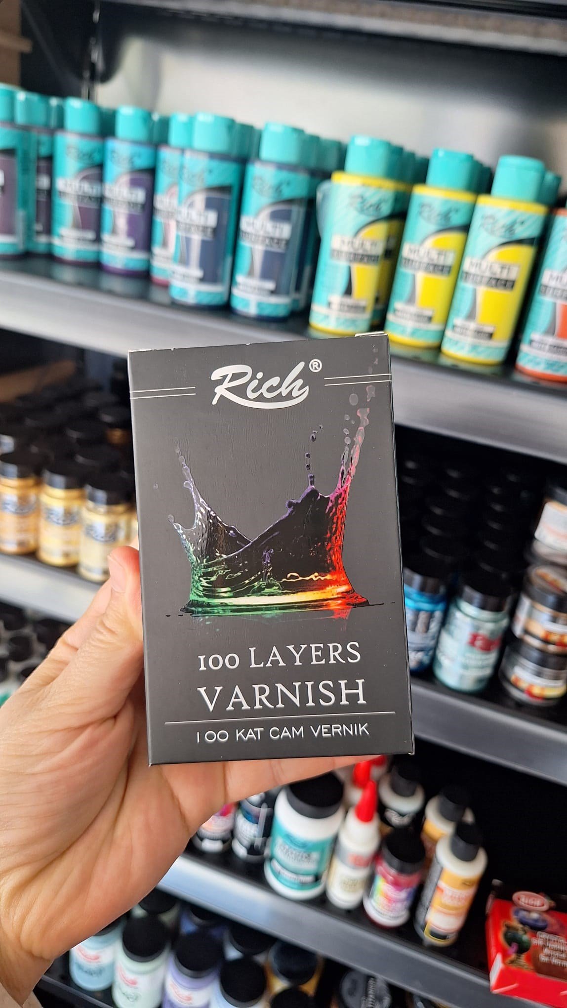 RİCH 100 KAT CAM VERNİK