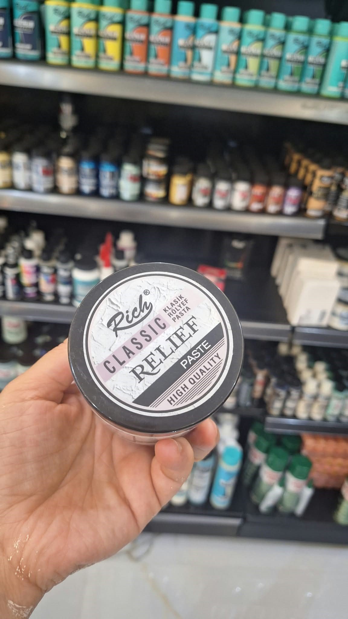 RİCH KLASİK RÖLYEF PASTA 350 GR
