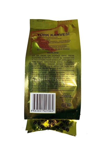 Sekiz harman Gümülcine Türk Kahvesi 200 gr