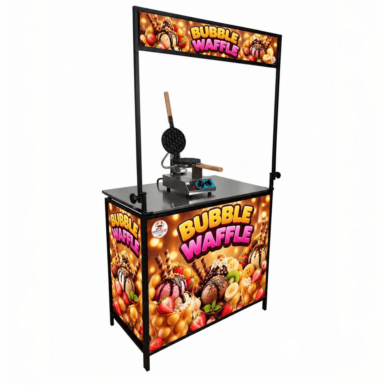 Katlanabilir Bubble Waffle Standı