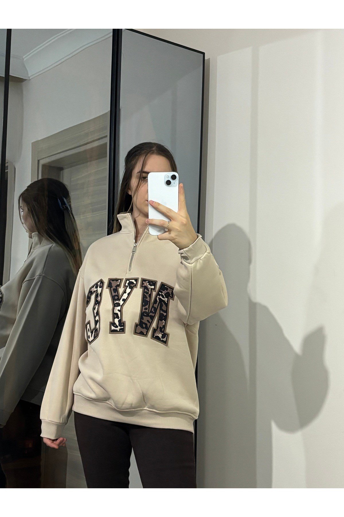 Nyc baskı Sweatshirt