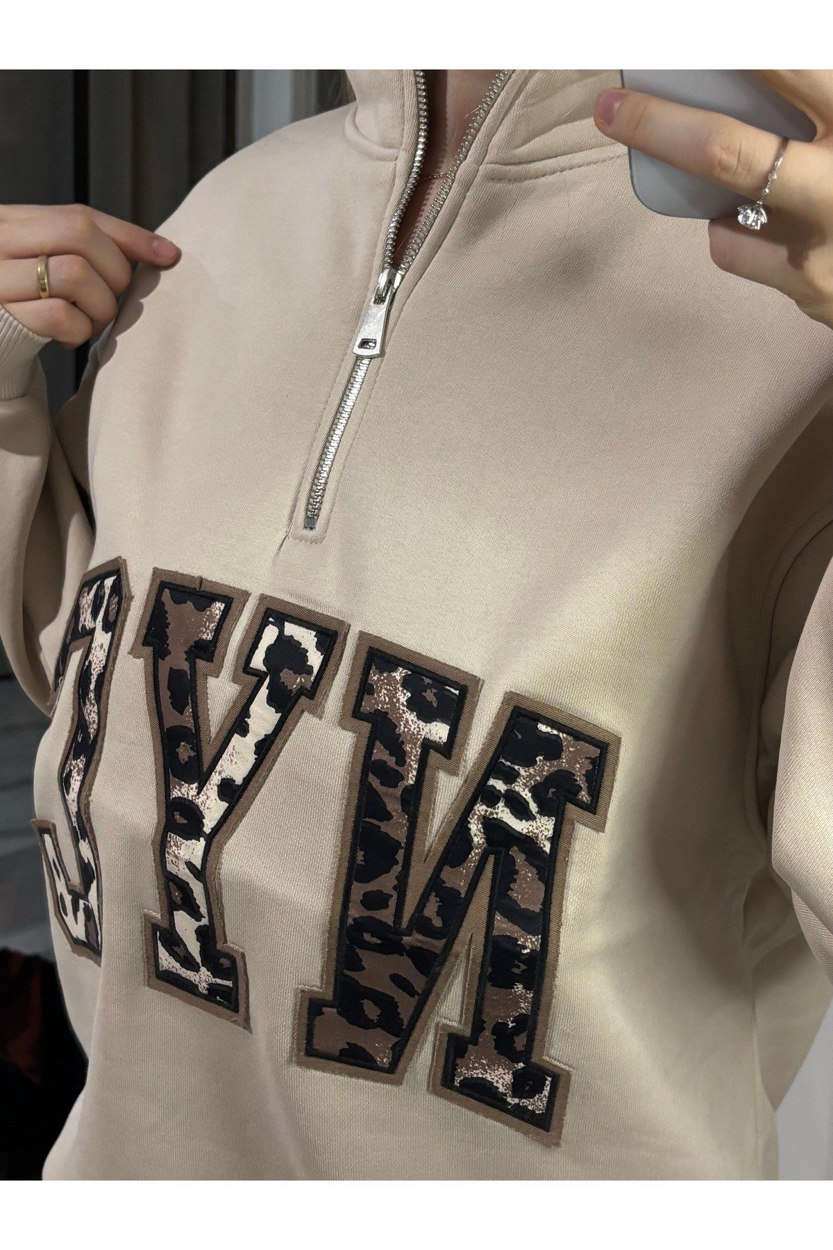 Nyc baskı Sweatshirt