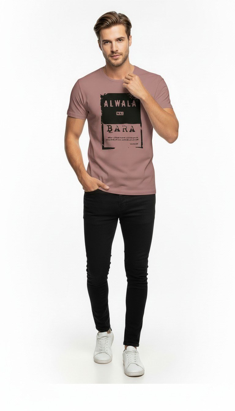 Urban Dynamic Baskılı Erkek Tişört – Günlük & Streetwear Stil