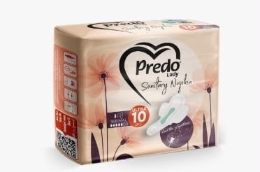 PREDO Lady Sanitary Napkins Ultr Kadın Pedi 6' lı Set 54 Adet 