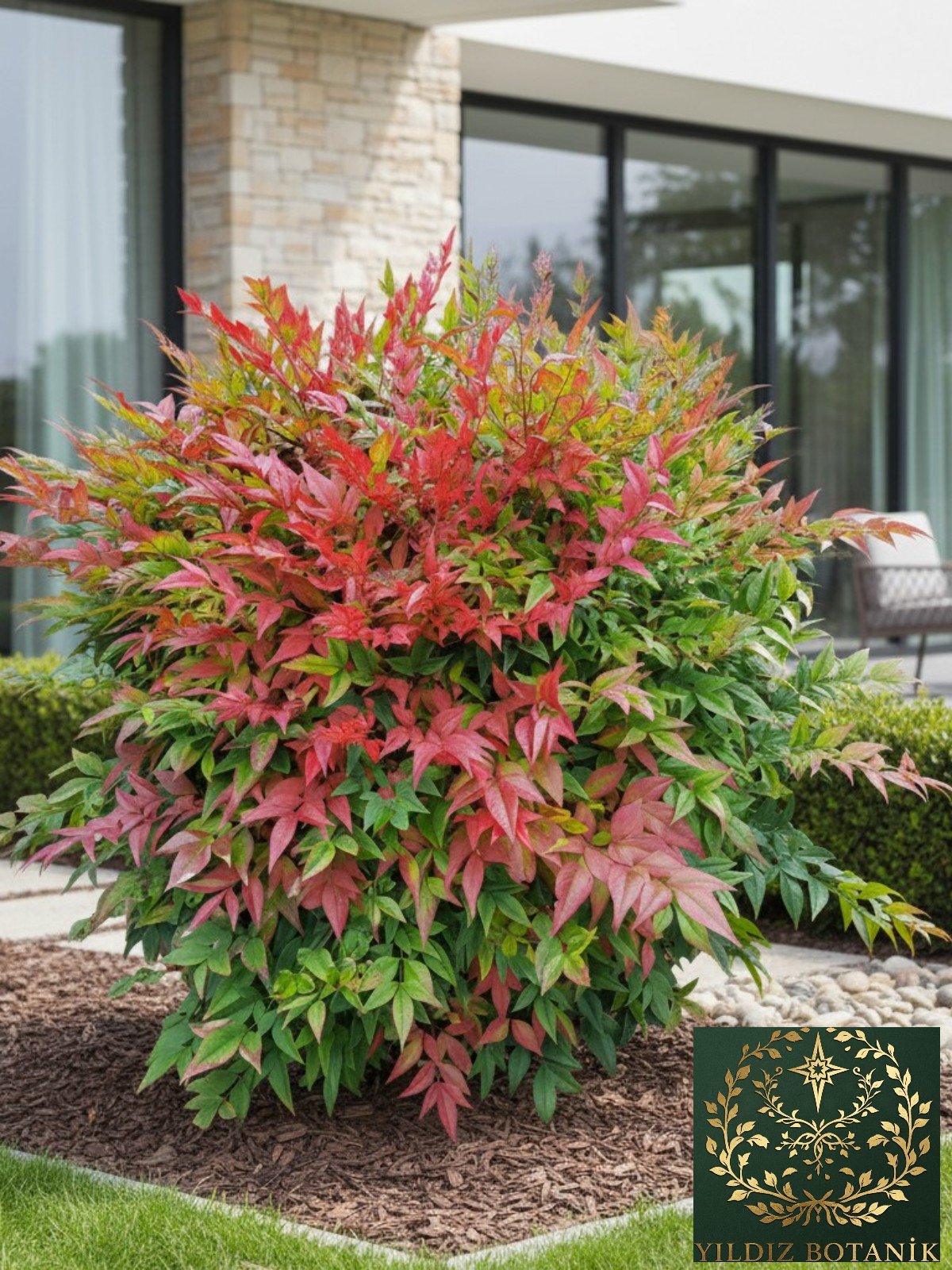 Nandina Seika Renk Değiştiren Cennet Bambusu Nandina Obsession Seika 30-40 CM