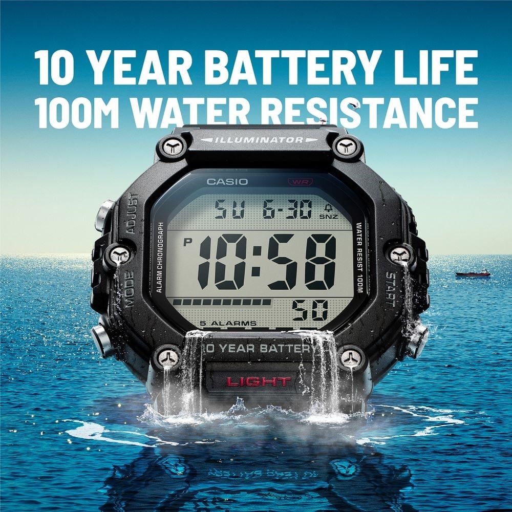 Casio Digital Kol Saati AE-1600H-1AVDF