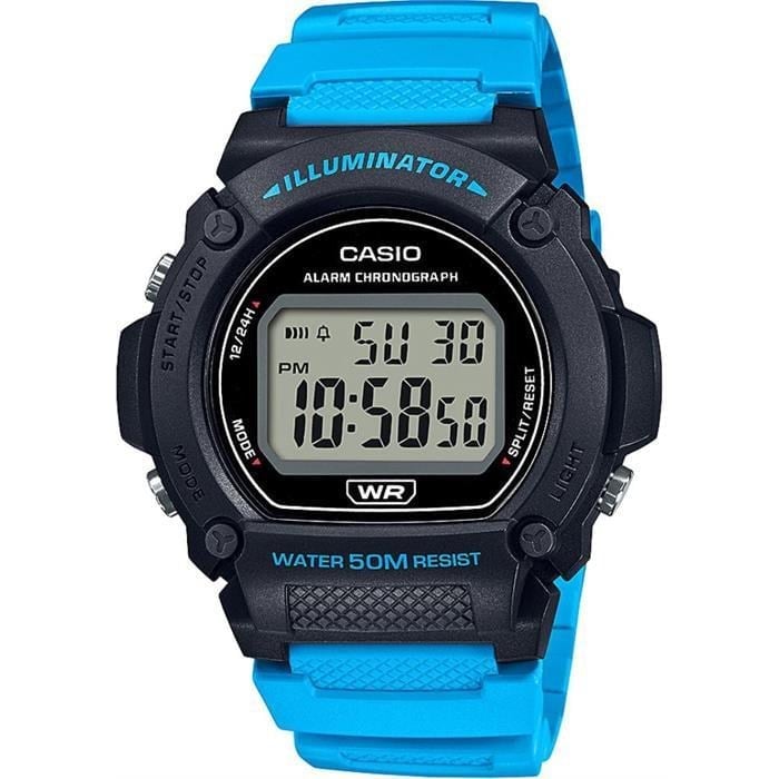 Casio Digital Kol Saati W-219H-2A2VDF