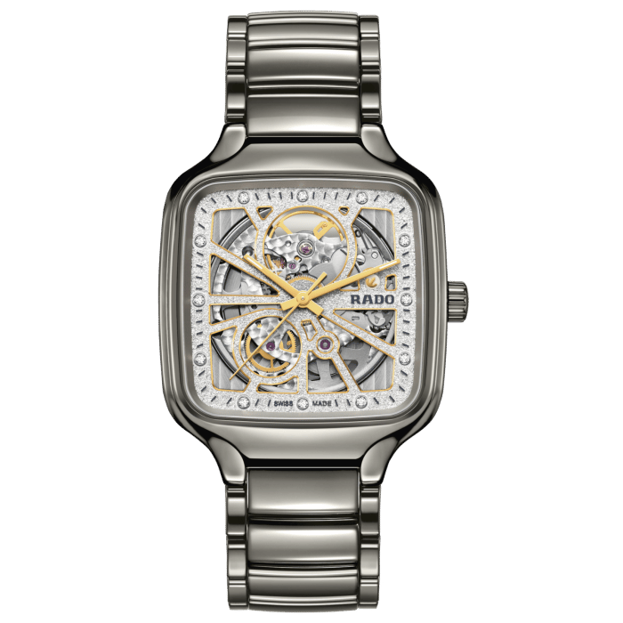 Rado R27083722 True Square Automatic Open Heart Kol Saati