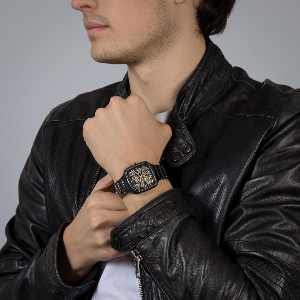 Rado R27086712 True Square Automatic Open Heart Kol Saati