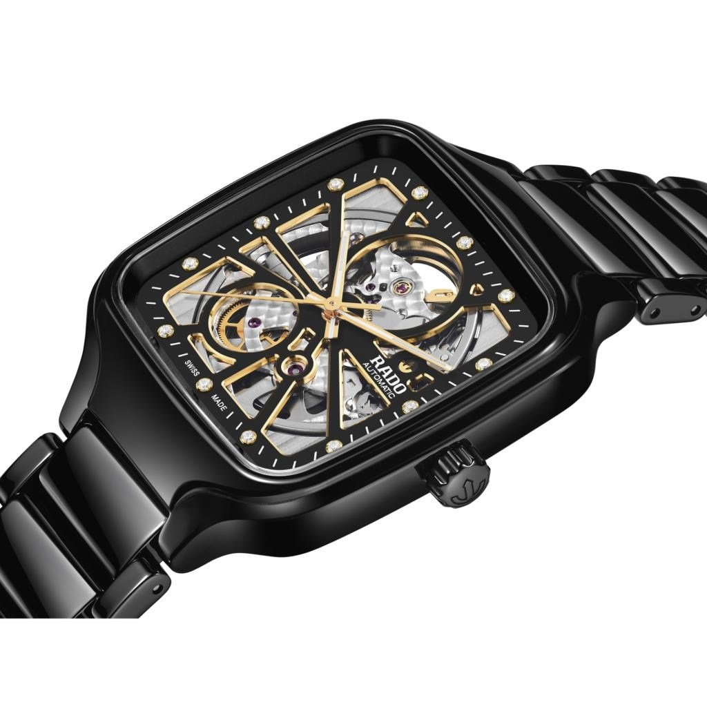 Rado R27086712 True Square Automatic Open Heart Kol Saati