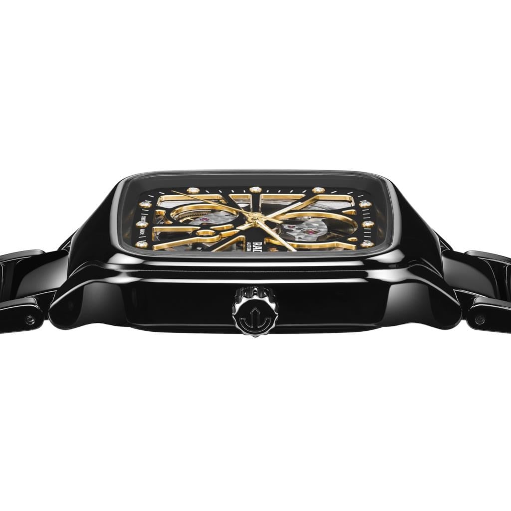 Rado R27086712 True Square Automatic Open Heart Kol Saati