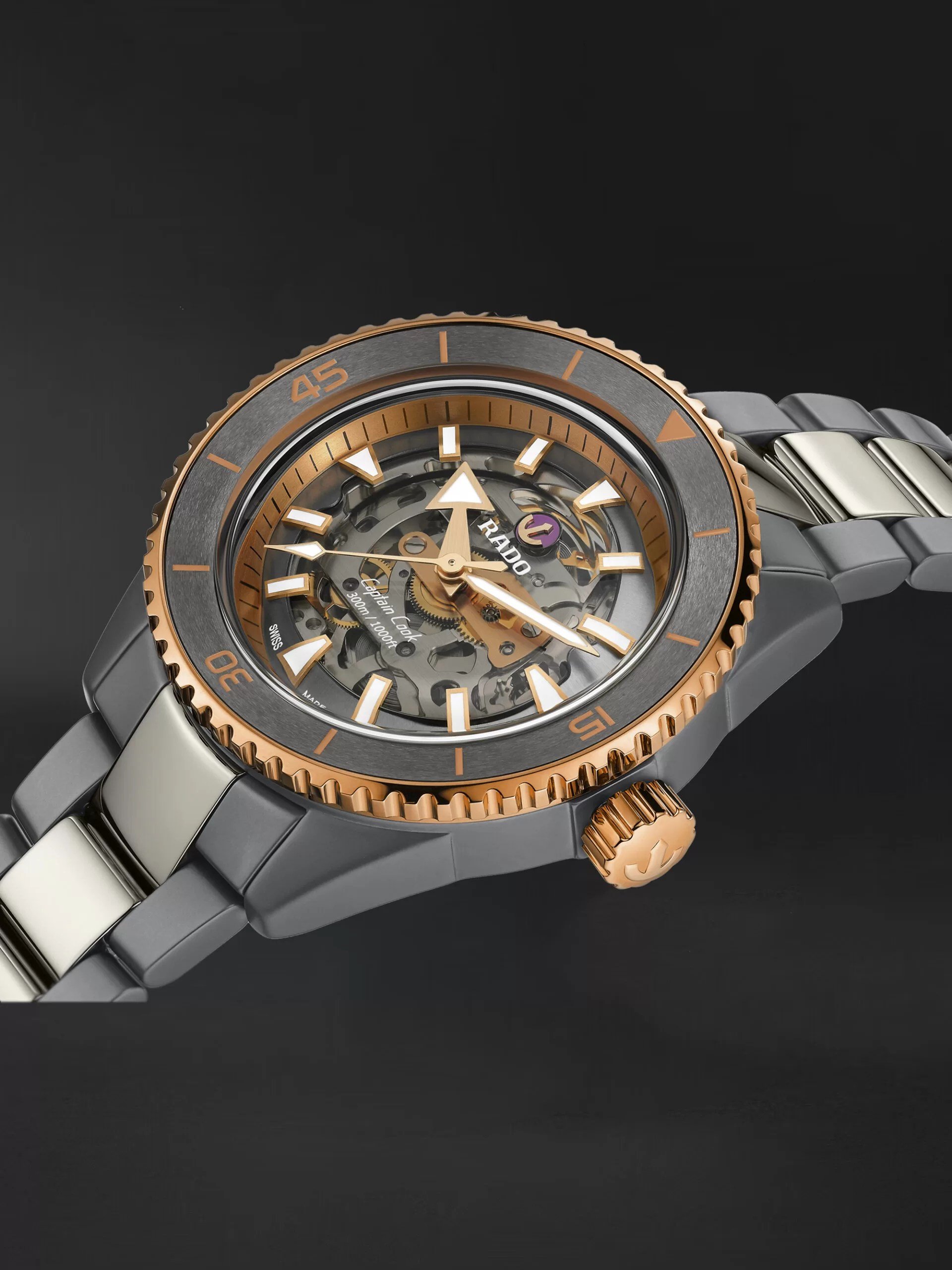 Rado R32148162 Captaın Cook Hıgh-Tech Ceramıc Automatic  Kol Saati