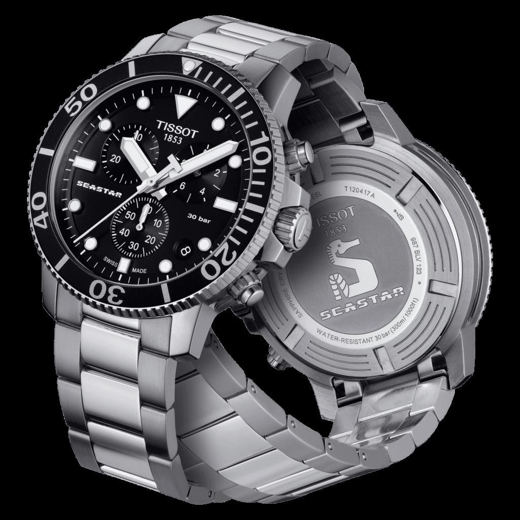 Tissot T1204171105100 Seastar 1000 Chrono Graph  Kol Saati