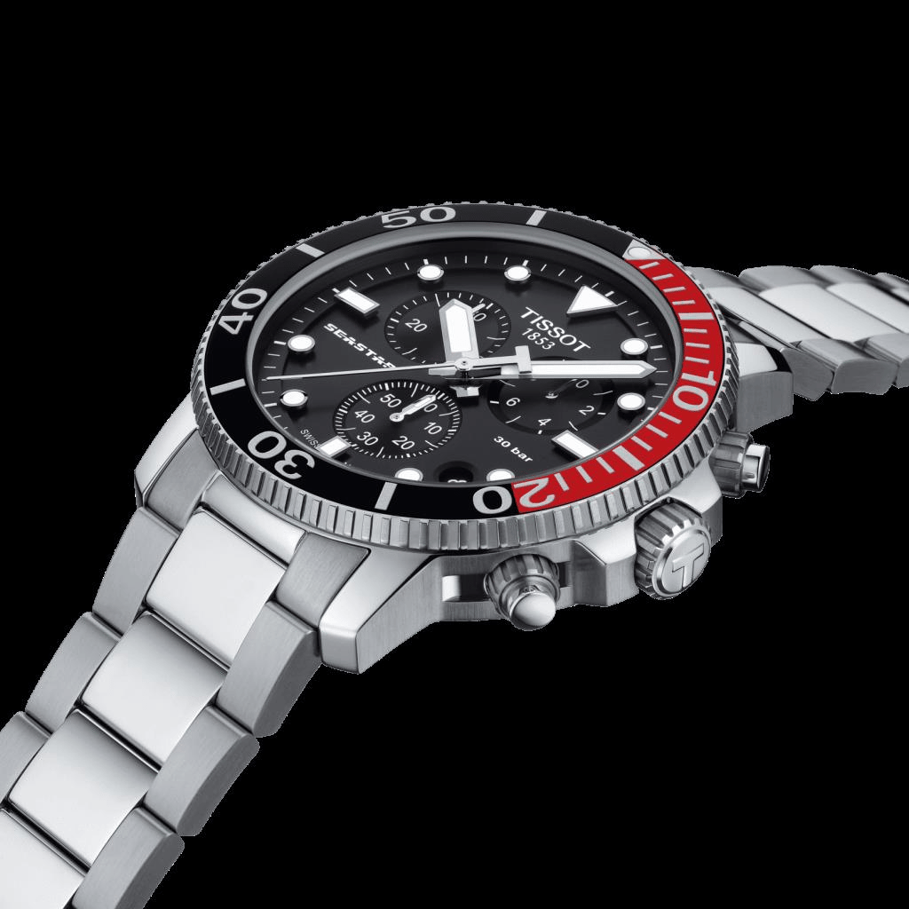 Tissot T1204171105101 Seastar 1000 Chrono Graph  Kol Saati (SZ)