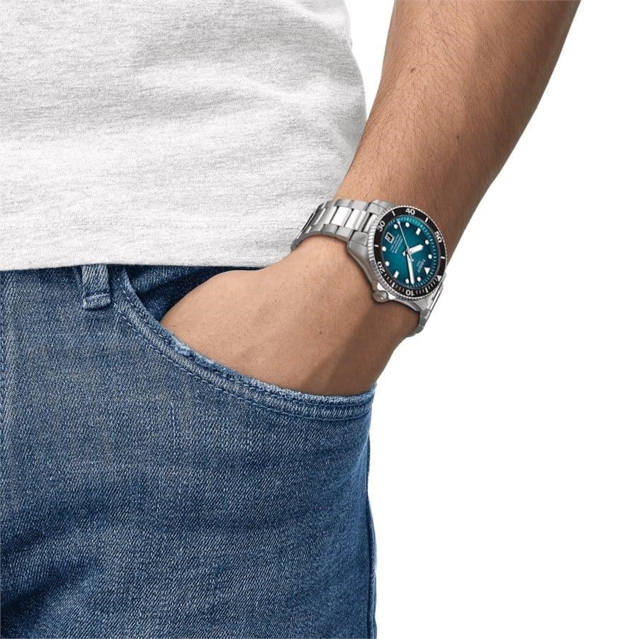 Tissot T1208071109100 Seastar 1000 Powermatic 80 Kol Saati